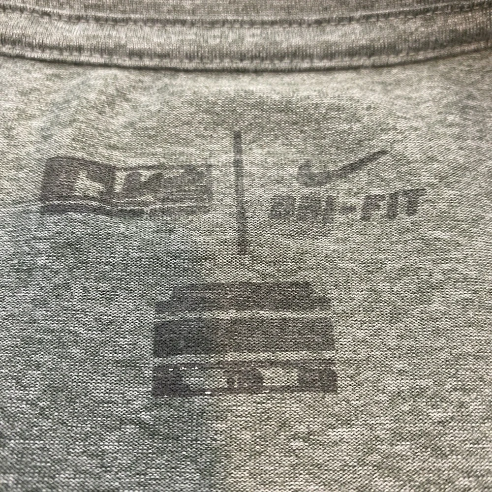 Texas Rangers Shirt Mens 2XL Gray MLB Baseball Nike Graphic Preformance Tee